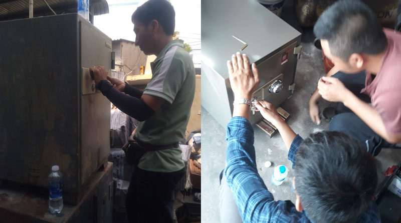 Dịch vụ bảo trì và bôi trơn két sắt định kỳ