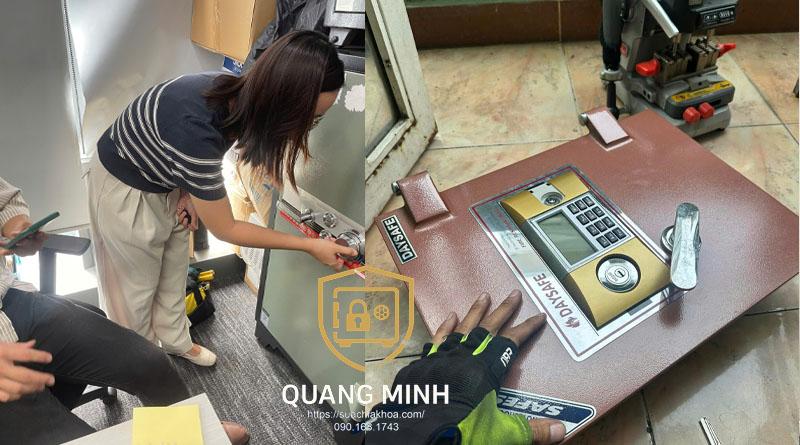 sửa két sắt quận 11 nhập đúng mã mà không mở được